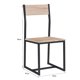 thumbnail image 4 of Comedor Mainstays Tipo Industrial con 2 bancas y 1 silla, 4 of 4