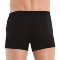 thumbnail image 4 of Men's Blackspade 9310 Silver Micro Modal Low Rise Trunk (Black L), 4 of 4