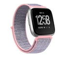 thumbnail image 1 of Nylon Strap for Fitbit Versa3 Lite Versa 2 band Smart watch replacment Watchbands correa Loop Bracelet Fitbit Versa 3 Sense band Pink Sand For Fitbit Versa 2, 1 of 6