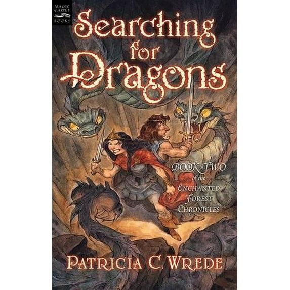 Pre-Owned Searching for Dragons: The Enchanted Forest Chronicles, Book Two (Paperback) 0152045651 9780152045654