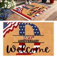 thumbnail image 2 of Coconut Coir Doormat 250th Anniversary 1776 To 2026 Patriotic Decoration For Front Porch Outdoor Entrance, 2 of 8