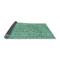 thumbnail image 2 of Ahgly Company Indoor Square Abstract Light Blue Modern Area Rugs, 8' Square, 2 of 4
