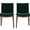 Green, variant on Oversized Legs Solid Wood Table / Comfortable Seating Experience