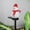 Red, variant on Solar Garden Lights, LED Outdoor Decorations, Solar Powered Christmas Snowman Lawn Lamp, Weatherproof IP65, Automatic On/Off, Energy Saving, Portable, Hand Painted, Warm White Light
