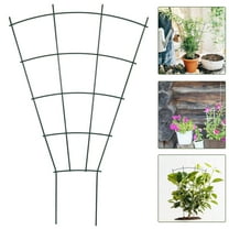 Beaupretty Green Metal Vine Trellis for Garden Use - Stable Plant Climbing Support