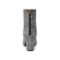 thumbnail image 3 of Unique Bargains Women's Pointed Toe Zipper Block Heels Ankle Boots, 3 of 8