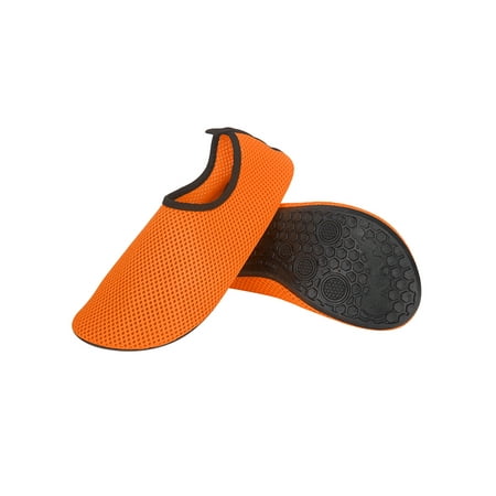 

SAYFUT Women Men Mesh Water Shoes Aqua Socks for Beach Swim Quick-dry Aqua Socks Water Sport Barefoot Shoe for Surfing Swim Pool Yoga