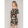 thumbnail image 2 of Tropical Floral Off The Shoulder Maternity Dress, 2 of 3