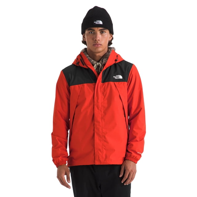 Chaqueta The North Face Antora impermeable y resistente al viento Lava Red