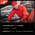 thumbnail image 2 of A-Premium Windshield Washer Fluid Reservoir Filler Pipe Compatible with Honda Accord 2018 2019 2020 2021 2022 - with Cap & Filler Neck, 2 of 5
