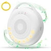TIKSCIENCE Portable Baby White Sound Machine, 24 Soothing Noise Machine & Night Light, Sleep Timer, Volume Control and Easy Hanging