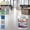 light gray, variant on High Gloss Marble Effect Epoxy Floor Paint, Waterproof and Stain Resistant Concrete Coating for Garage, Patio, and Basement, 500ml