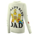 thumbnail image 5 of Simpsons Women's Sunscreen Shirt Long Sleeve Workout Tops Crewneck Soft Comfy Tees Casual T-Shirt XL, 5 of 7