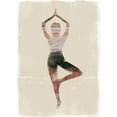 thumbnail image 3 of JMB Designs 11x14 Black Modern Framed Museum Art Print Titled - Tree Pose, 3 of 5