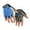 Blue, variant on Youth Half Finger Sports Gloves for Outdoor Cycling Exercise and Play Adventures Green,8-10