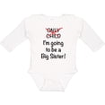 thumbnail image 3 of Inktastic I'm Going to Be a Big Sister Girls Long Sleeve Baby Bodysuit, 3 of 5