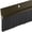 Brown, variant on Randall Manufacturing 4 ft Clear Anodized Aluminum Brush Door Sweep Black 2 in Brush Screw Mount
