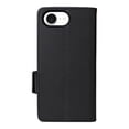 thumbnail image 4 of Designed for iPhone 16e Case, Luxury PU Leather Wallet Phone Case with Card Holder Flip Kickstand Drop Protection Phone Case Cover for iPhone 16e - Black, 4 of 9