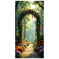 thumbnail image 5 of LUUFILx Garden Path Archway Backdrop Banner Scenic Floral Background Decoration for Parties Photography Wedding Events Garden Decor Outdoor Celebration, 5 of 8