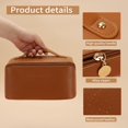 thumbnail image 4 of Bolsa de maquillaje portátil de viaje zaleeta, set de 3, 4 of 7
