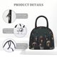thumbnail image 4 of Disketp Stylish Avian Gathering Bolsa Térmica para Almuerzo, Lonchera con Abertura Amplia y Gran Capacidad, Organizador Reutilizable para Mujeres, Hombres y Adultos, 4 of 6