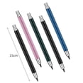 thumbnail image 2 of Students Creative Metal 5.6mm Sketch Comics Design Sketch Pencil Mechanical Pencil Propelling Pencil Automatic Pencil Movable Pencil 1PC-BLUE, 2 of 8