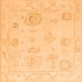 thumbnail image 1 of Ahgly Company Indoor Square Oriental Orange Traditional Area Rugs, 5' Square, 1 of 4