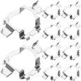 thumbnail image 1 of WHAMVOX 10Pcs Metal Rectangular Headlight Bulb Retainer Clip for Car Owners Headlight Upgrade, 1 of 7