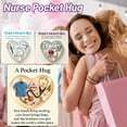 thumbnail image 2 of Pocket Hug Card For Nurses and Doctors, Encouragement Token For Healthcare Appreciation Thank G You Nurse Card, Heroes with, 2 of 6