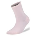 thumbnail image 4 of Soft Bamboo Crew Socks for Women Size 6-9 Seamless Reinforced Toe 6 Pairs with Gift Box - Style 1, 4 of 10