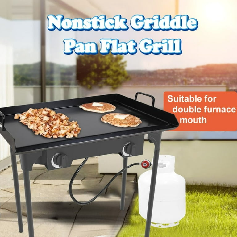 BENTISM Stove Top Griddle, Griddle for Gas Grill 14x32 Flat Top Grill for  Stove 