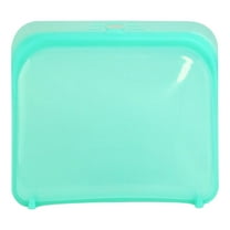 Premium Silicone Reusable Food Storage Bags, 1Pack, Green | Multi-Use Food Storage Bags, Lunch Bag, Travel Containers | BPA Free, Leak-free, Dishwasher-Safe, Eco-friendly Spring Sale 2025