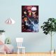 thumbnail image 4 of Jujutsu Kaisen Cuadro decorativo colgante - Arte de pared - Póster enmarcado - Decoración de pared - Regalos para familia, amigos y aficionados 40*60 cm, 4 of 6