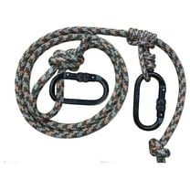 ZOOK Adjustable Lineman's Rope 1.0 | Hunting Safety Line | Trees Stand Harness Rope | Treestrap | Climbing Camouflage