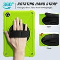 thumbnail image 4 of Case for Samsung Galaxy Tab A9+/A9 Plus 11 Inch 2023 (SM-X210/X216/X218), Multi-Functional Cover with 360° Rotate Stand/Screen Protector/Shoulder Strap/Hand Strap, Green, 4 of 7