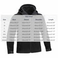 thumbnail image 3 of LYSMORA Men's Full Zip Hooded Fleece Jacket, Multi Zipper Pocket Adjustable Cuff Outdoor Lightweight Warm Outerwear, 3 of 7