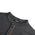 thumbnail image 6 of Thrilos Mens Henley Shirts Short Sleeve Casual Tops Lightweight Pullover Shirt Button Cotton T Shirt with Pocket, 6 of 8