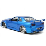 Jada 1:24 W/b Fast & Furious - Brian's 2002 Nissan Skyline Gt-r (r34) 97173