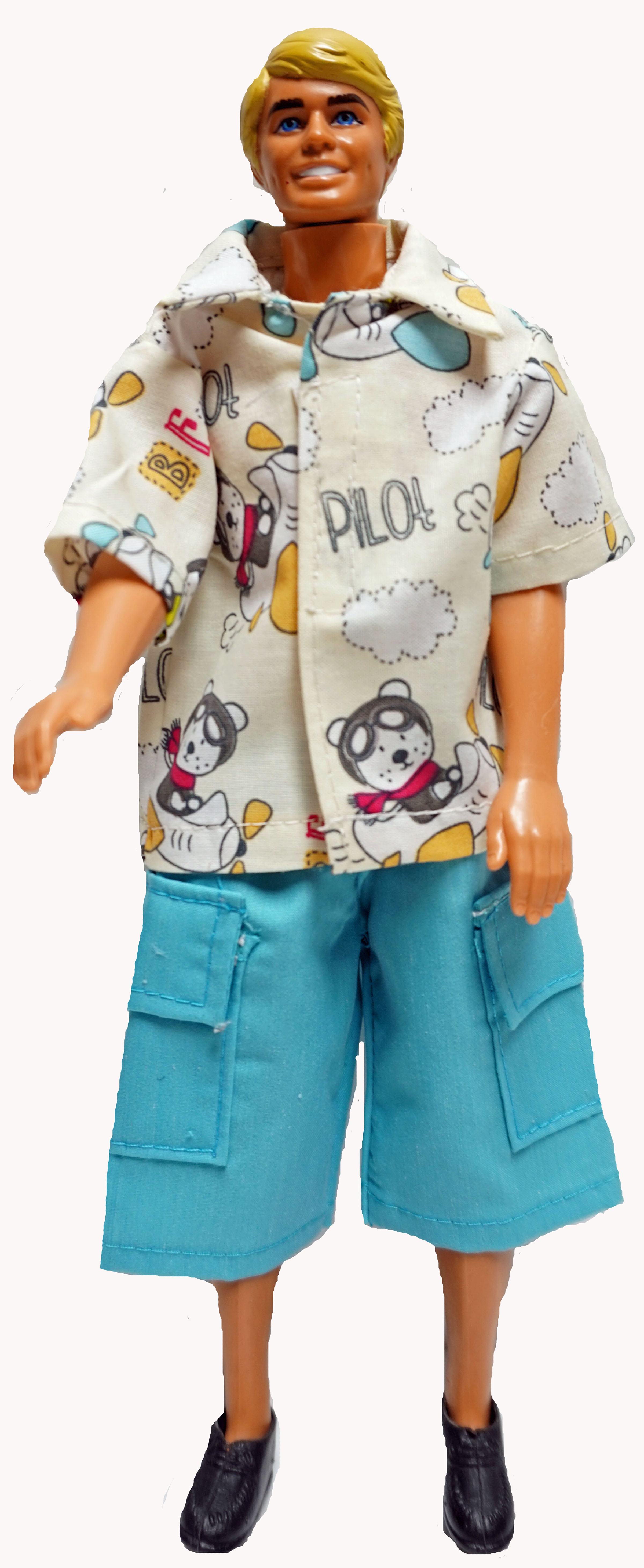 barbie and ken pilot dolls