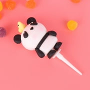 OUNONA 1PC Birthday Cake Decorations Creative Panda Shape Multi Dish Decoration for Children