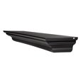 thumbnail image 5 of Pearl Mantels Crestwood Clean, Sophisticated Premium Black MDF Mantel Shelf, 72"L x 10"D x 5"H, Precision Black Paint, 5 of 5