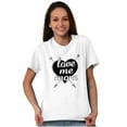 thumbnail image 3 of Cute Love Me More Valentines Heart Women's Plus Size Graphic Tee Brisco Brands 2X, 3 of 5