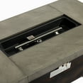 thumbnail image 4 of AJ Enjoy 42'' Rectangle Propane Fire Pit Table, 50,000 BTU Steel Gas FirePit for Outdoor, Fire Table with Lid, Add Warmth & Ambience to Gatherings and Patio Heaters for Outdoor, 4 of 8