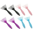 thumbnail image 1 of OUNONA 8Pcs Detangler Brush Hair Cleaner Tools Assorted Color for General Users, 1 of 8
