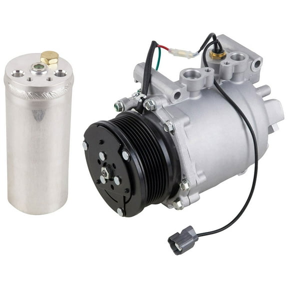 For Acura RSX & Honda Civic AC Compressor w/ A/C Drier - BuyAutoParts