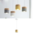 thumbnail image 4 of Lámpara colgante nórdica Lámpara colgante de techo decorativa E27 para sala de estar Amarillo Zulema lámpara colgante, 4 of 8