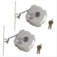 thumbnail image 4 of 2Pcs Locking Diesel Fuel Cap for Freightliner Cascadia Columbia, 4 of 5