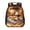 Cute Cow, variant on Bee Formula Print-Blue Girls Backpacks Kids Backpack Toddler Small Bookbag 13.5 Inch Preschool Kindergarten Travel Ruckpack