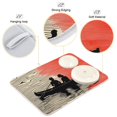 thumbnail image 3 of Yayeee Dish Drying Mat for Kitchen Counter 18"x24" Microfiber Absorbent Pad, Illusionary Boat, 3 of 7