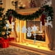 thumbnail image 3 of 19 copos de nieve navideños de acrílico transparente para colgar. Juego de adornos navideños para árbol de Navidad y fiestas., 3 of 7